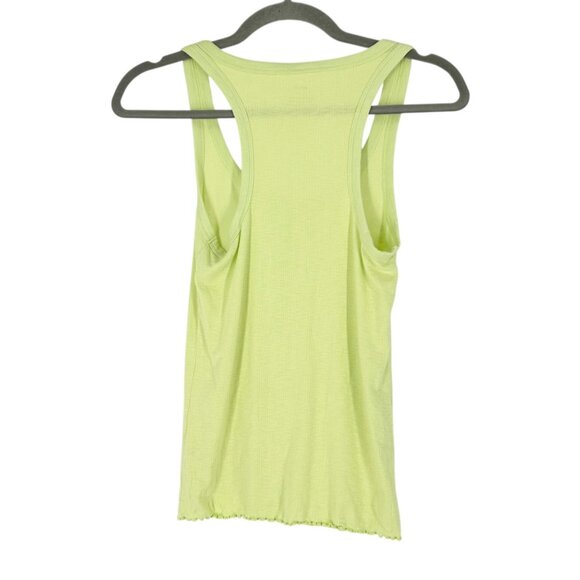 NWT Aerie Button Front Ribbed Henley Tank Top - Picture 2 of 6